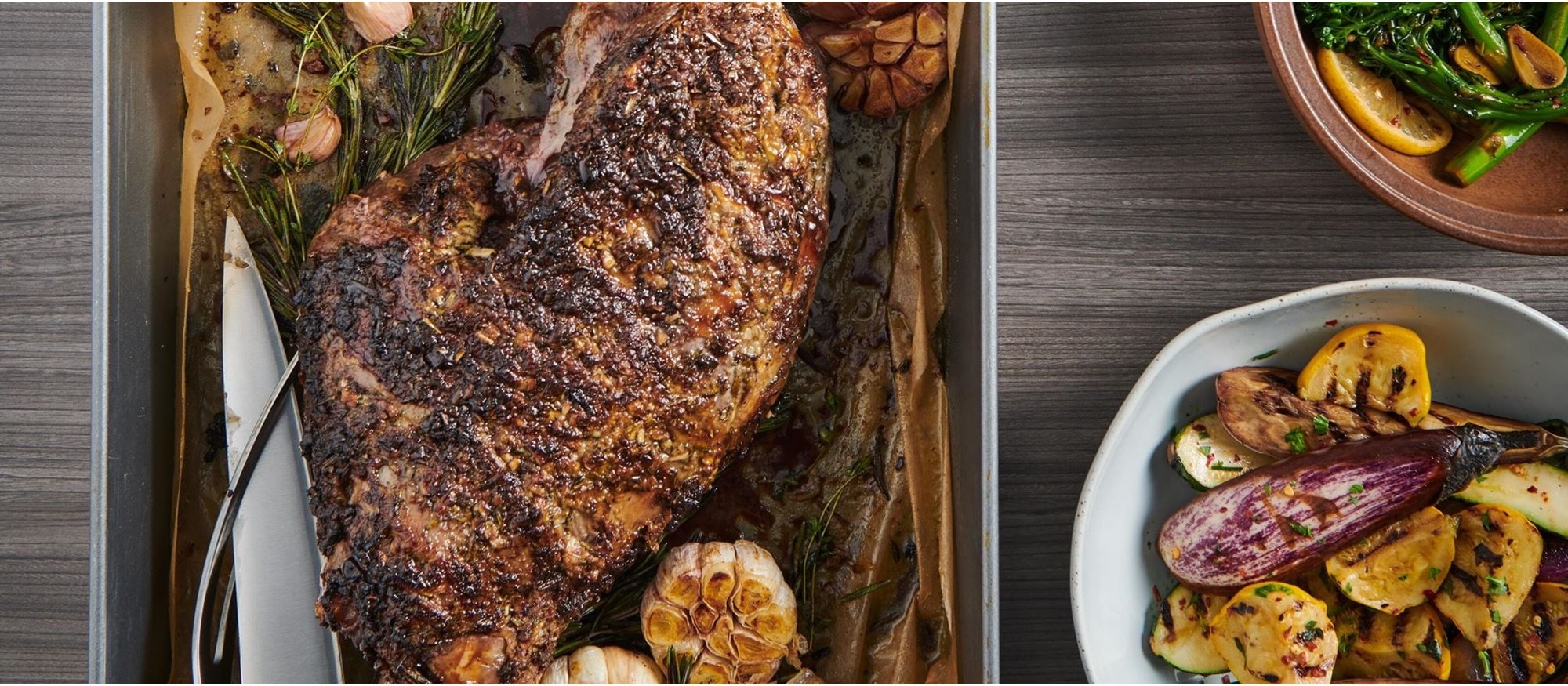 Gigot d’agneau rôti