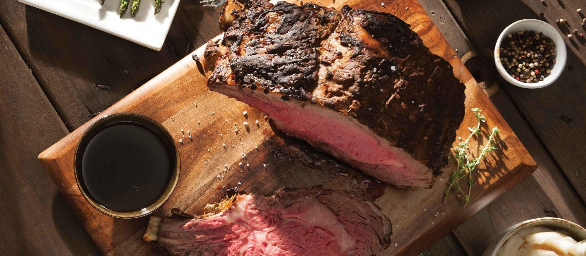 Rôti de côte de bœuf