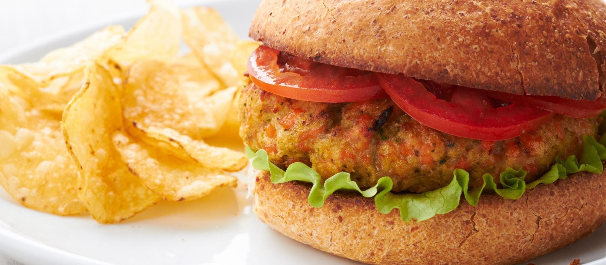 Burgers de saumon grillés