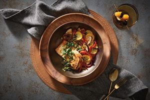 Roasted Fish and Ratatouille