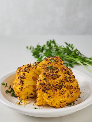 Whole Roasted Cauliflower