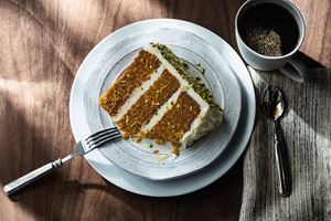 Pistachio Carrot Cake