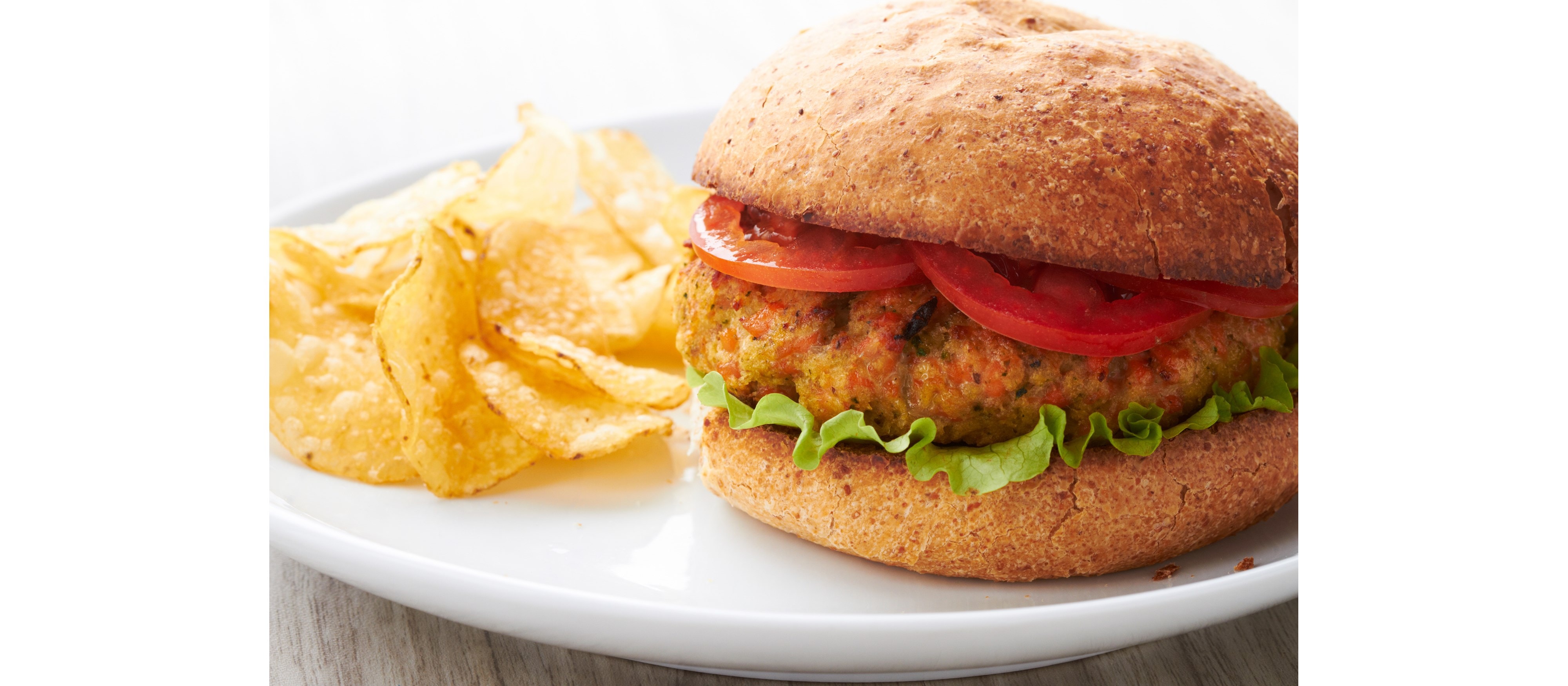 Burgers de saumon grillés