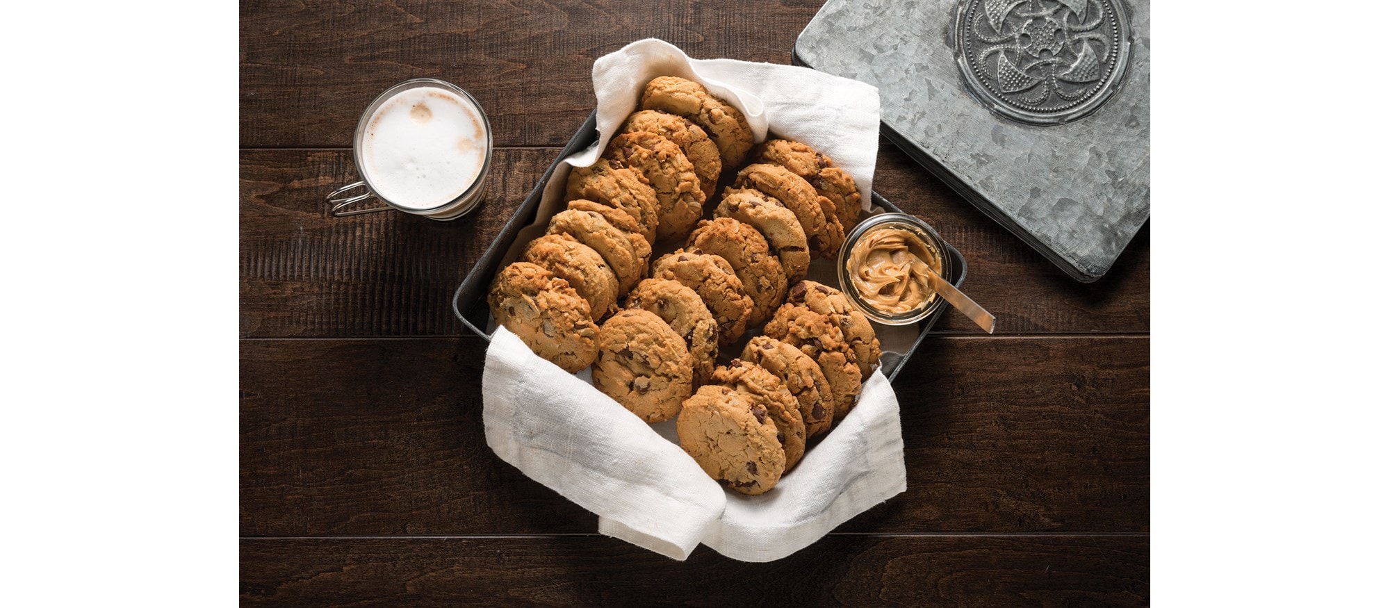 Biscuits au beurre d’arachides et aux grains de chocolat