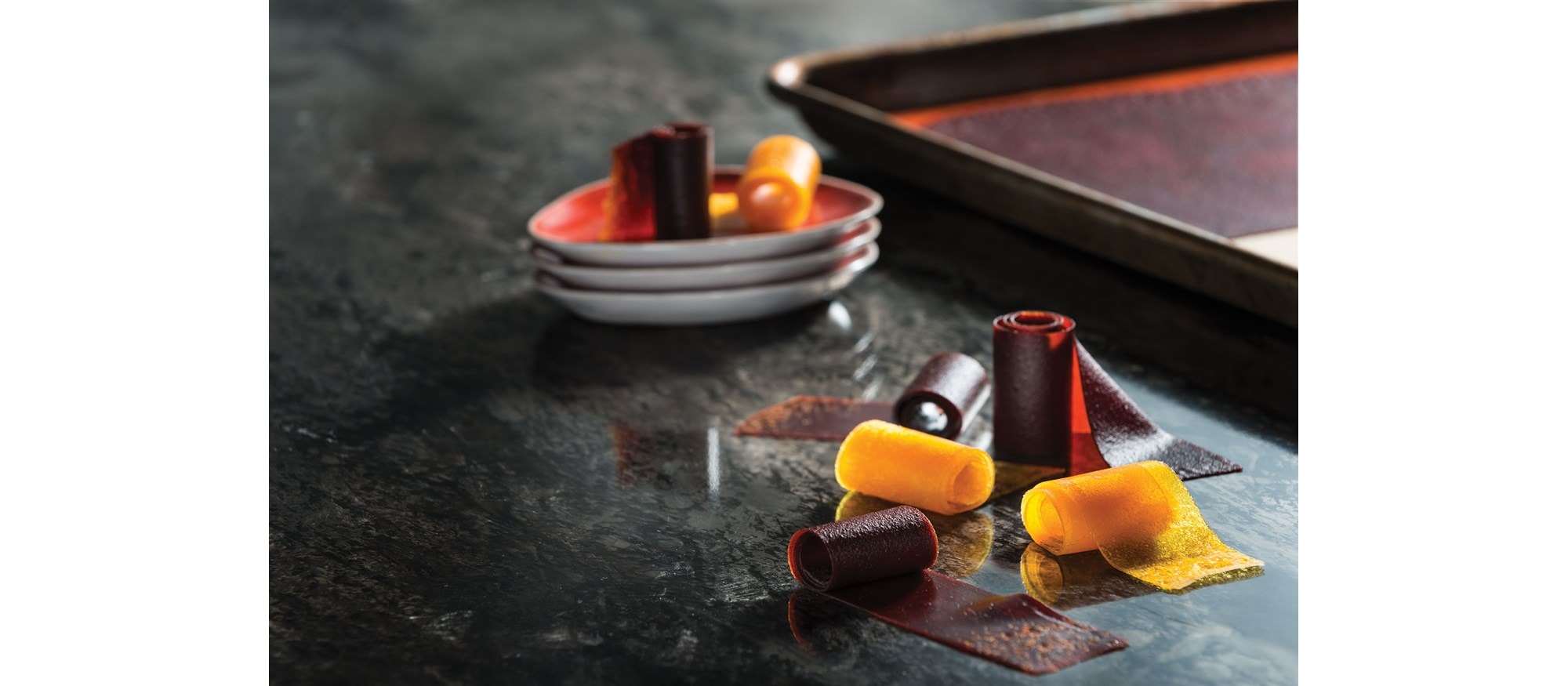 Pâte de fruits déshydratés