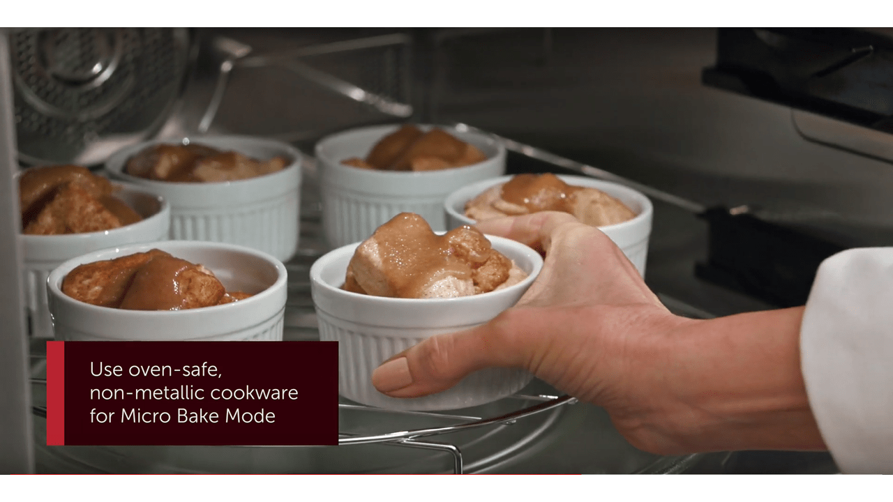 Four rapide Wolf - Mode Micro cuisson