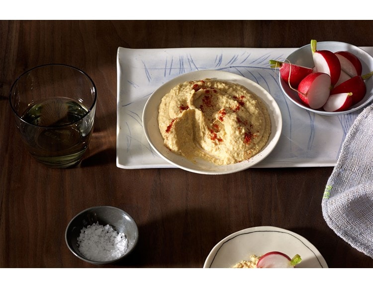 Houmous au sésame grillé