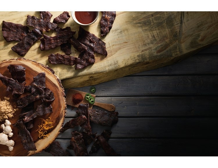 Recette de bœuf séché facile et délicieuse utilisant le mode Déshydratation de votre cuisinière mixte ou à induction Wolf