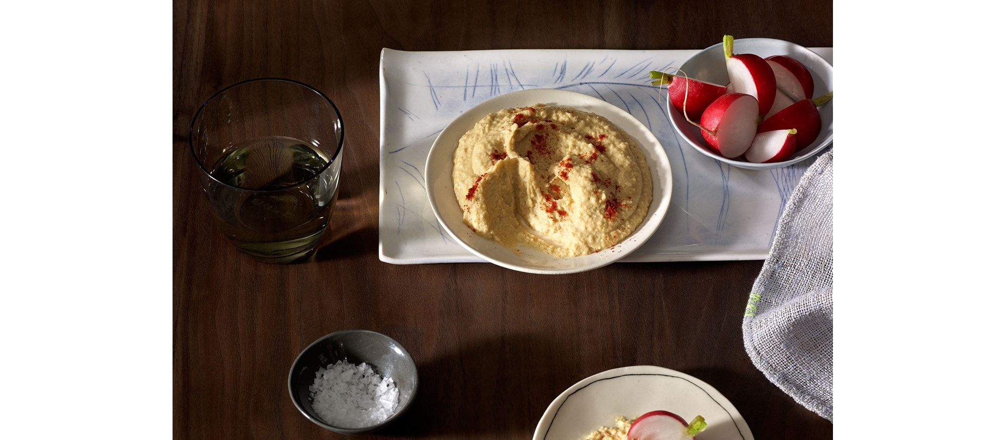 Houmous au sésame grillé