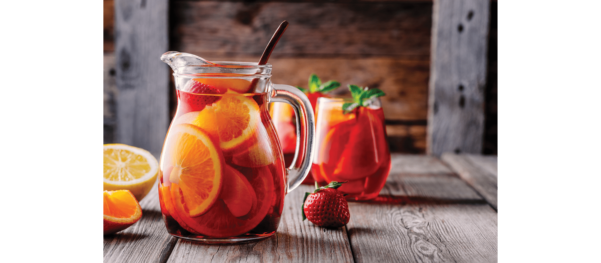 Cava Sangria Strawberry Macerate from Chef José Andrés