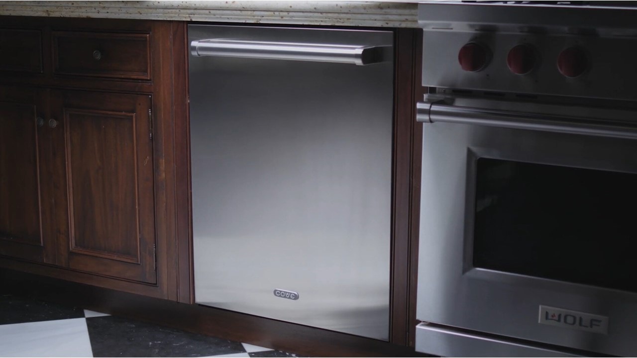 Démarrage rapide du lave-vaisselle Cove