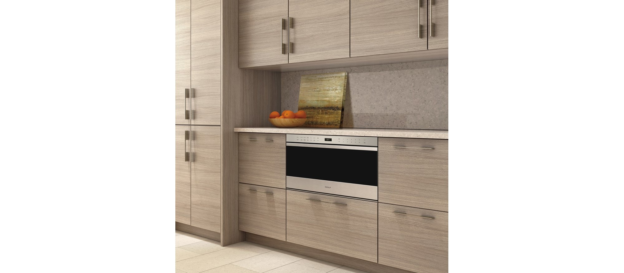 Four à micro-ondes à tiroir Wolf 30 po de style transitionnel (MD30TE/S)