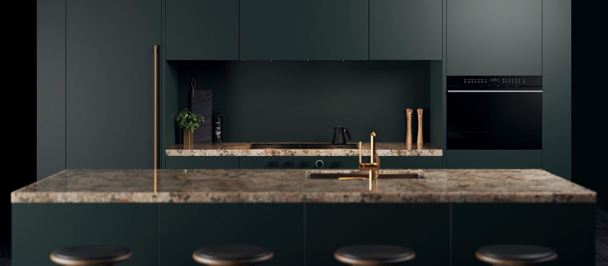 Four à cuisson rapide Wolf 30 po série M de style contemporain (SPO30CMBTH)