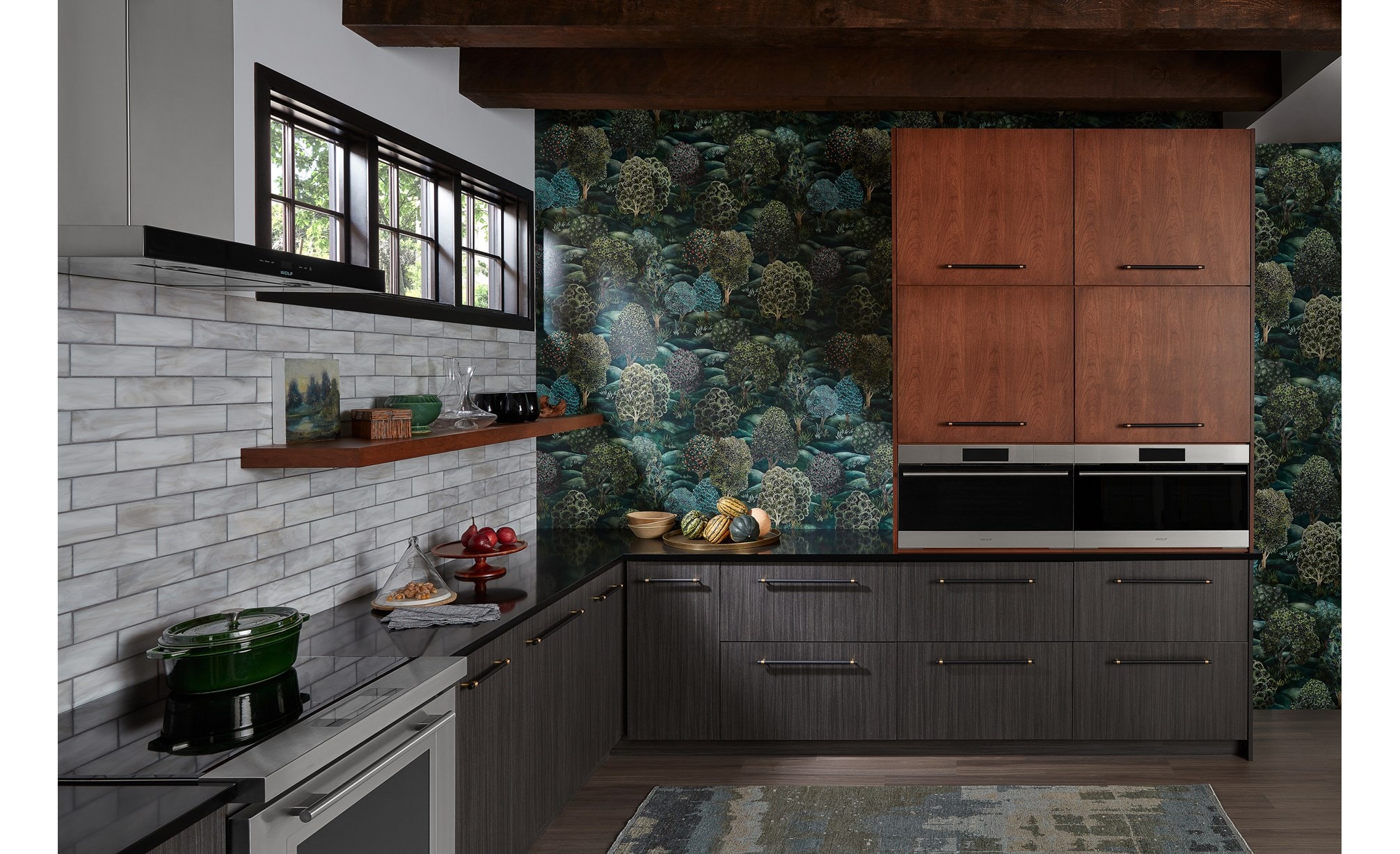 30" E Series Transitional Speed Oven - SPO3050TE/S/T by Wolf Appliances in an elegant New York townhouse