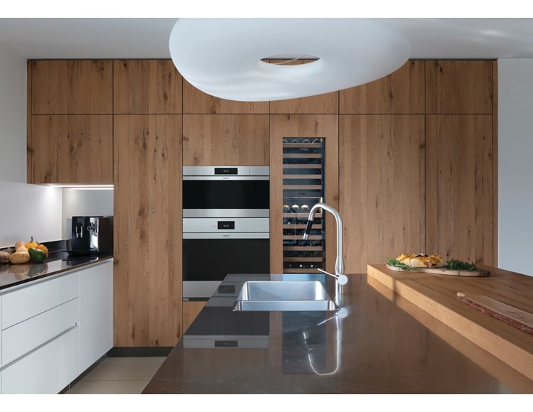 Four à vapeur Wolf Série M 30 po de style contemporain en acier inoxydable avec arrivée d'eau (CSOP3050CM/S)