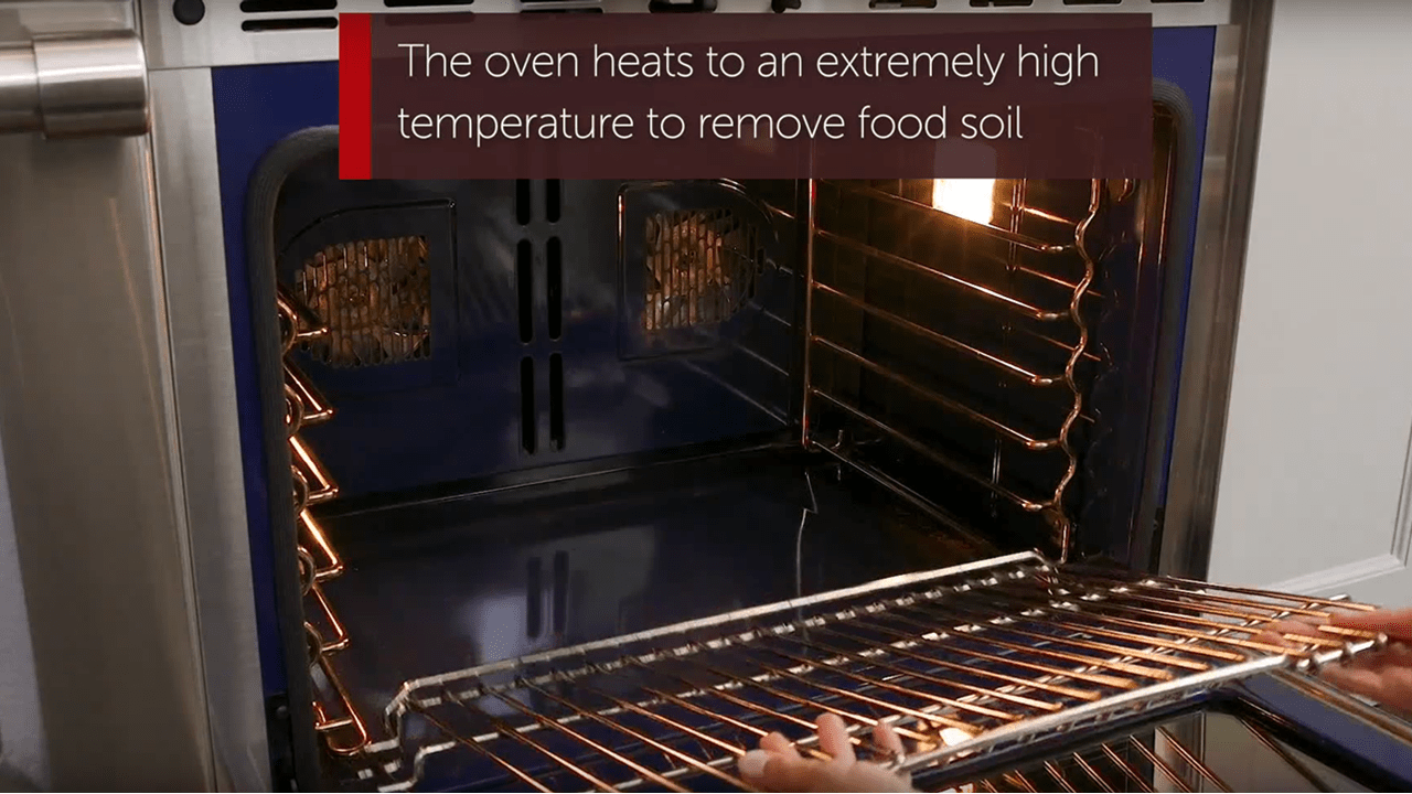 Wolf Dual Fuel Range - Self-Clean Mode