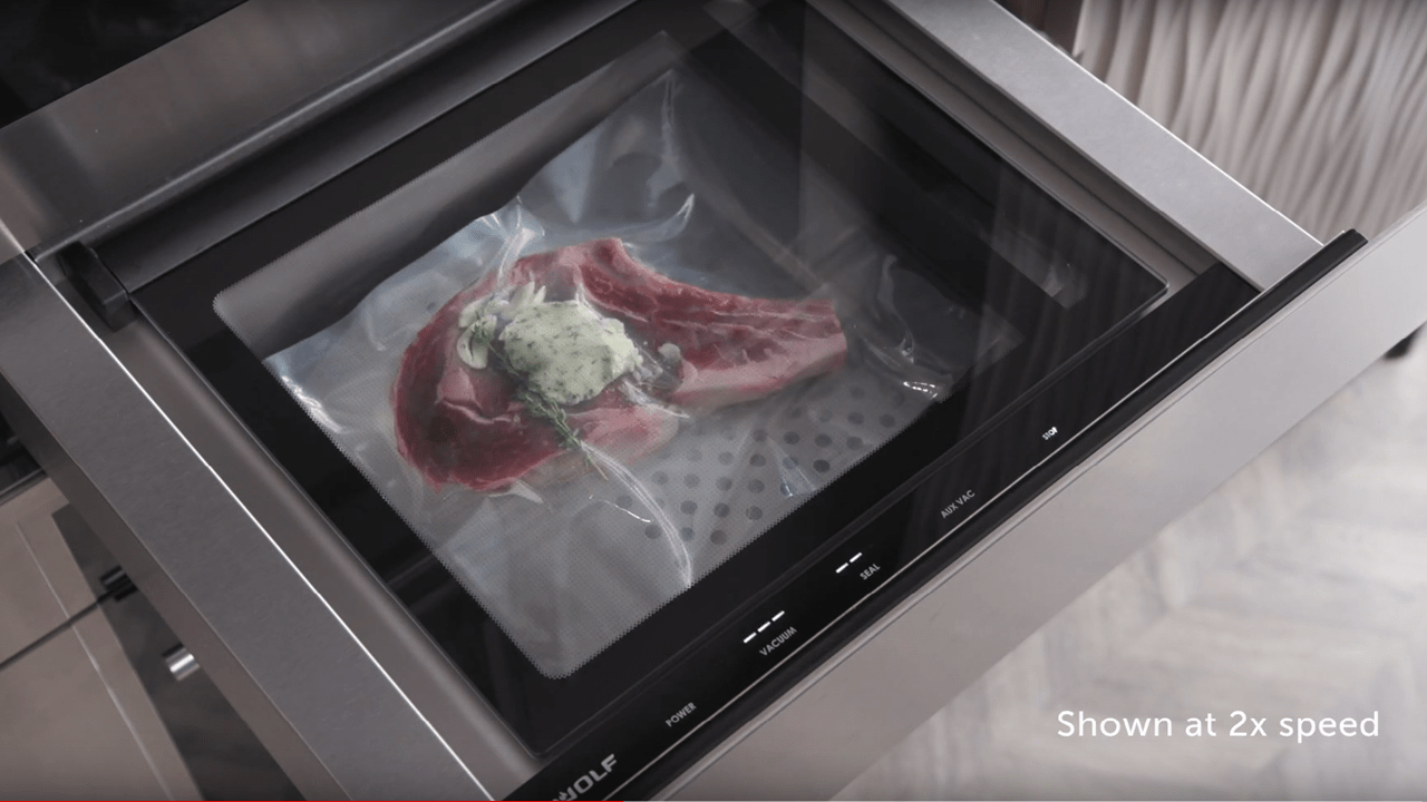 Wolf Vacuum Seal Drawer - Quick Start